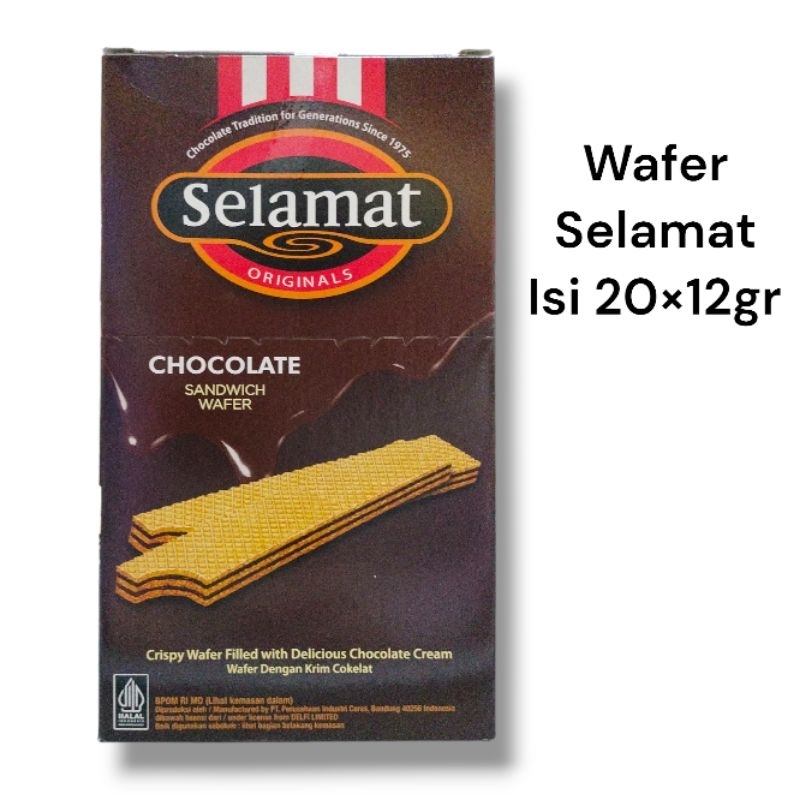 

wafer SELAMAT isi 20×12gr