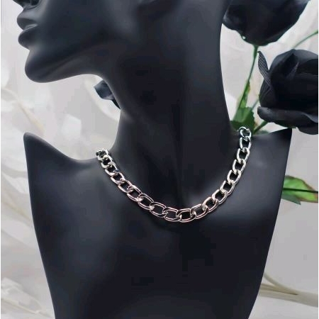 LEDD Premium Chain Necklace kalung Choker Rantai anti karat by Luscusstory