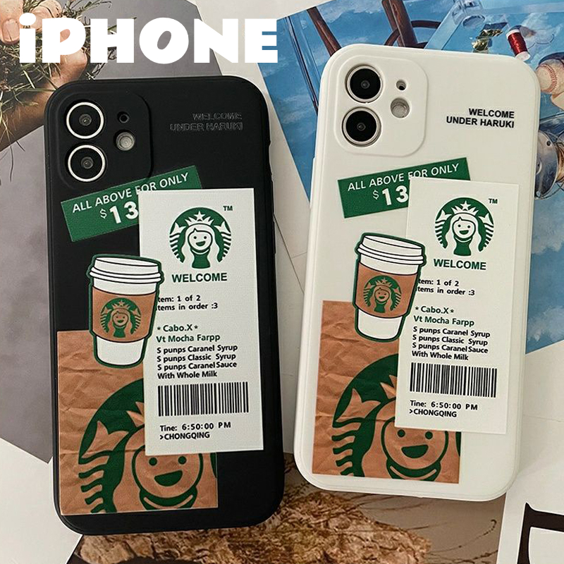 Case Starbak Starbucks iPHONE 6/6S, 7/8, 11, 12, 13, X/XS, XR