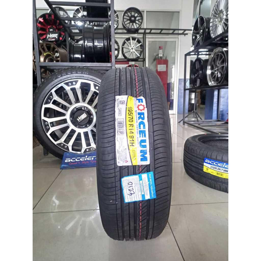 Ban Mobil Tubles 195 70 Ring 14 Merek Forceum Ecosa