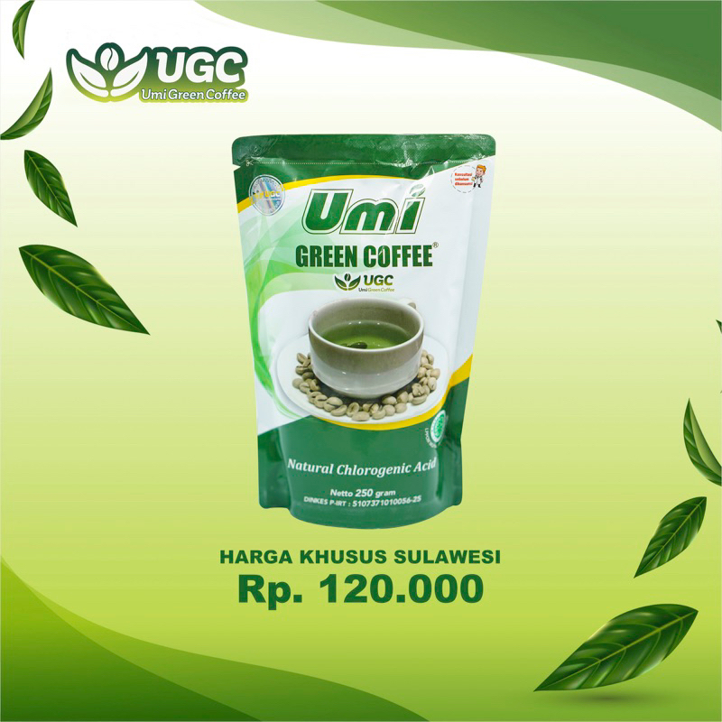 

UGC UMI GREEN COFFEE KOPI PELANGSING KESEHATAN 250gr