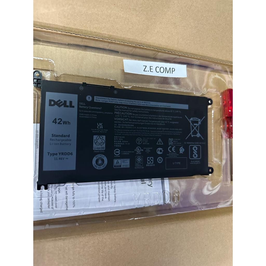 BATERAI LAPTOP DELL YRDD6