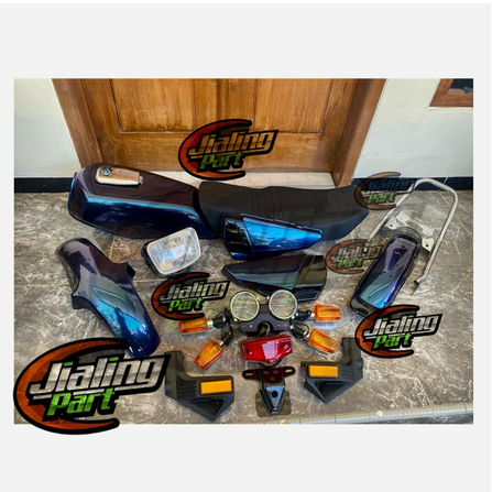 promo sepaket cover body Rx King bunglon cover tangki rx king bunglon full set paket cover body yama