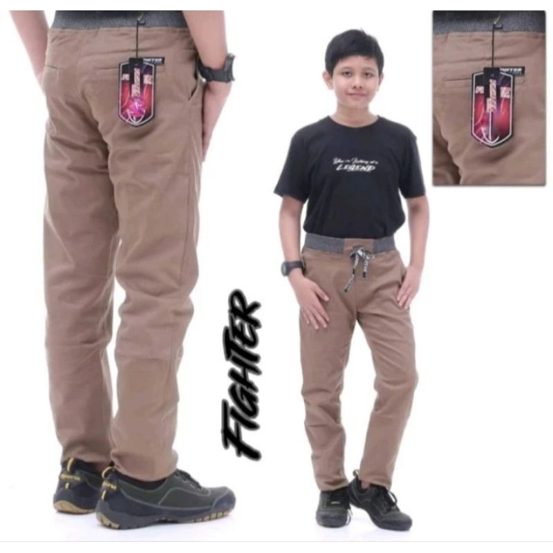 CELANA PANJANG CHINOS RIP ANAK LAKI2 TWIL SETRECT /CHIINOS PANJANG RIP