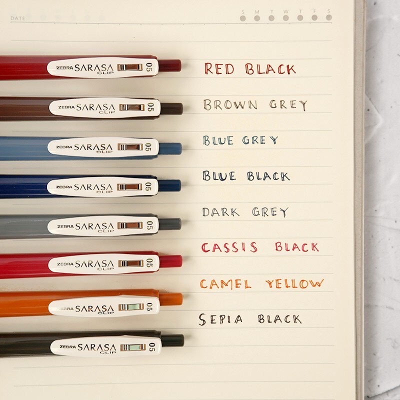 

Pulpen Gel Sarasa Vintage 0.5mm Zebra Sarasa Clip Pulpen Sarasa