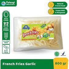 

French fries garlic gluten free/Pelangi healthy food