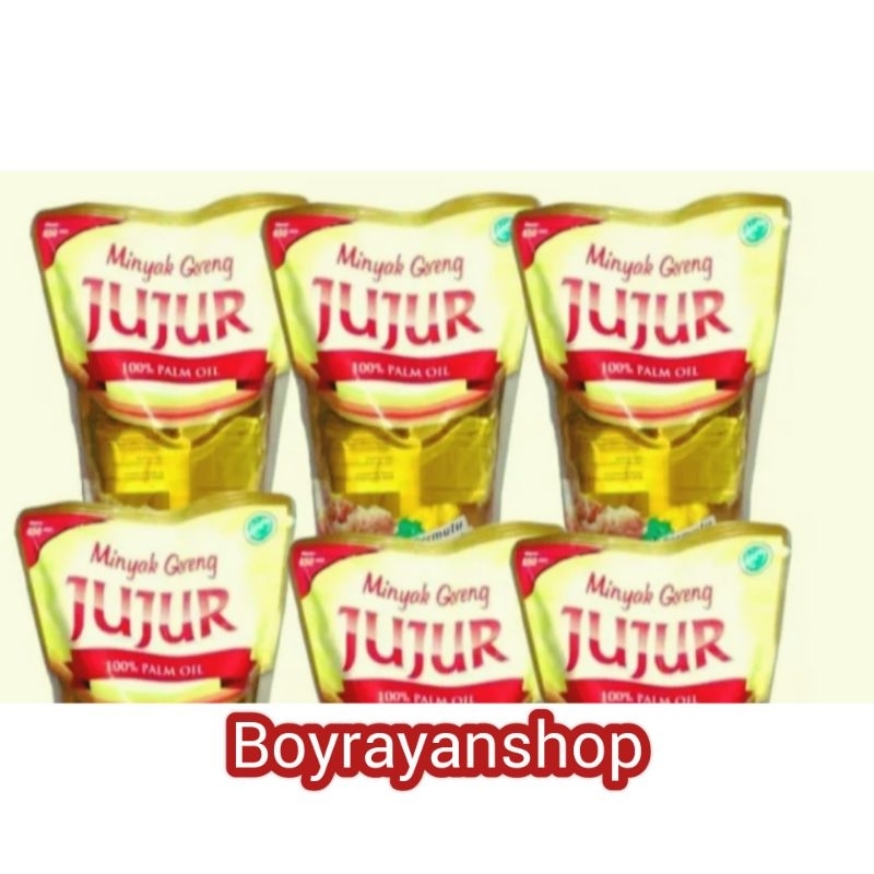 Minyak Goreng Jujur 1Liter Kemasan