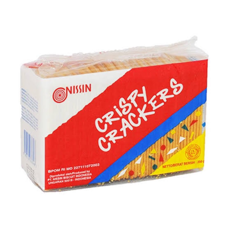 

NISSIN CRISPY CRACKERS 250gr