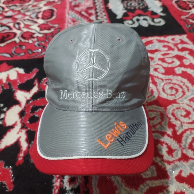 RARE 2007 Lewis Hamilton F1 Rookie Year British GP #2 McLaren Mercedes Hat