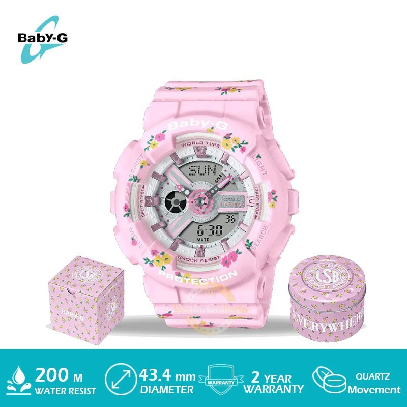 Jam Tangan Casio Baby-G BA-110LSB-4ADR Limited Original Bergaransi