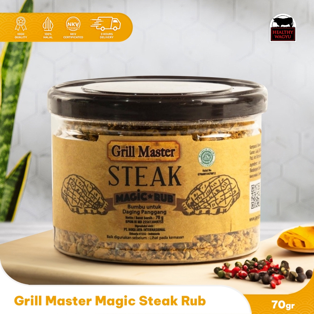 

MAGIC STEAK RUB 70 Healthy Wagyu