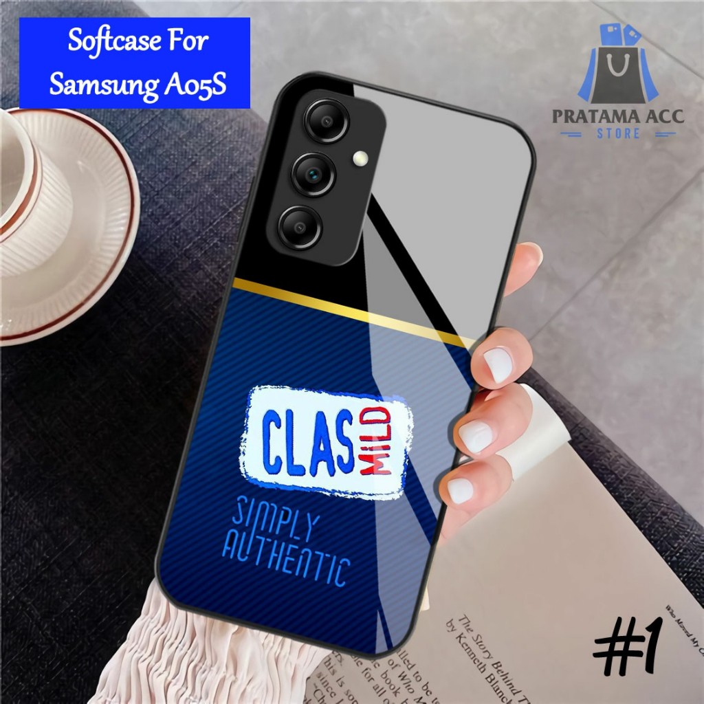 {PS660} Softcase Kaca SAMSUNG A05S - Casing HP SAMSUNG A05S