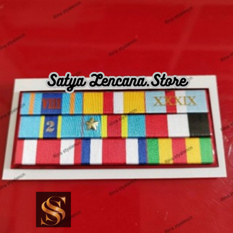 Pita Jasa "Datar" 8 Tahun TNI Veteran Santi Dharma XXXIX Monusco 2 Congo Mesir - Satya Lencana Store