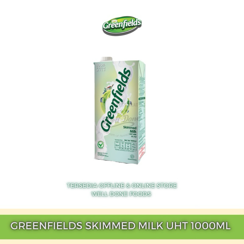 

Greenfields UHT Skimmed Milk 1000ml