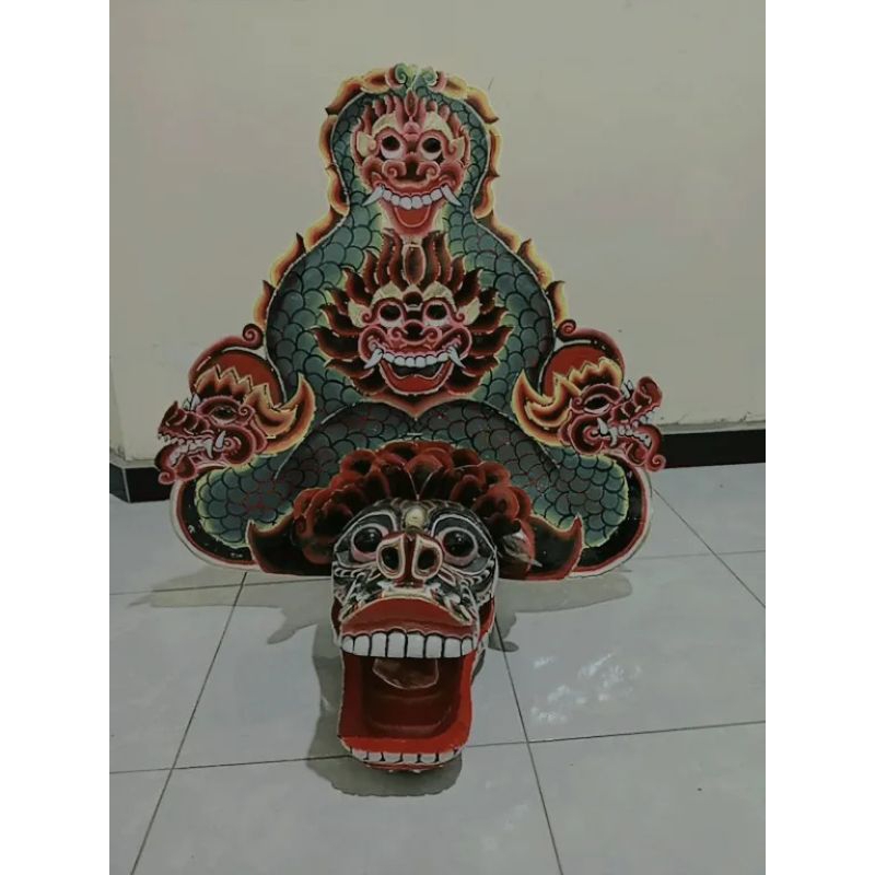 barongan sabet tulungagungan ukuran 23 24 jamang kulit