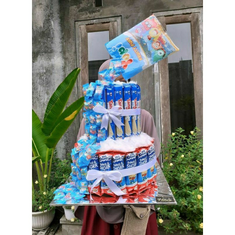 

Snack tower