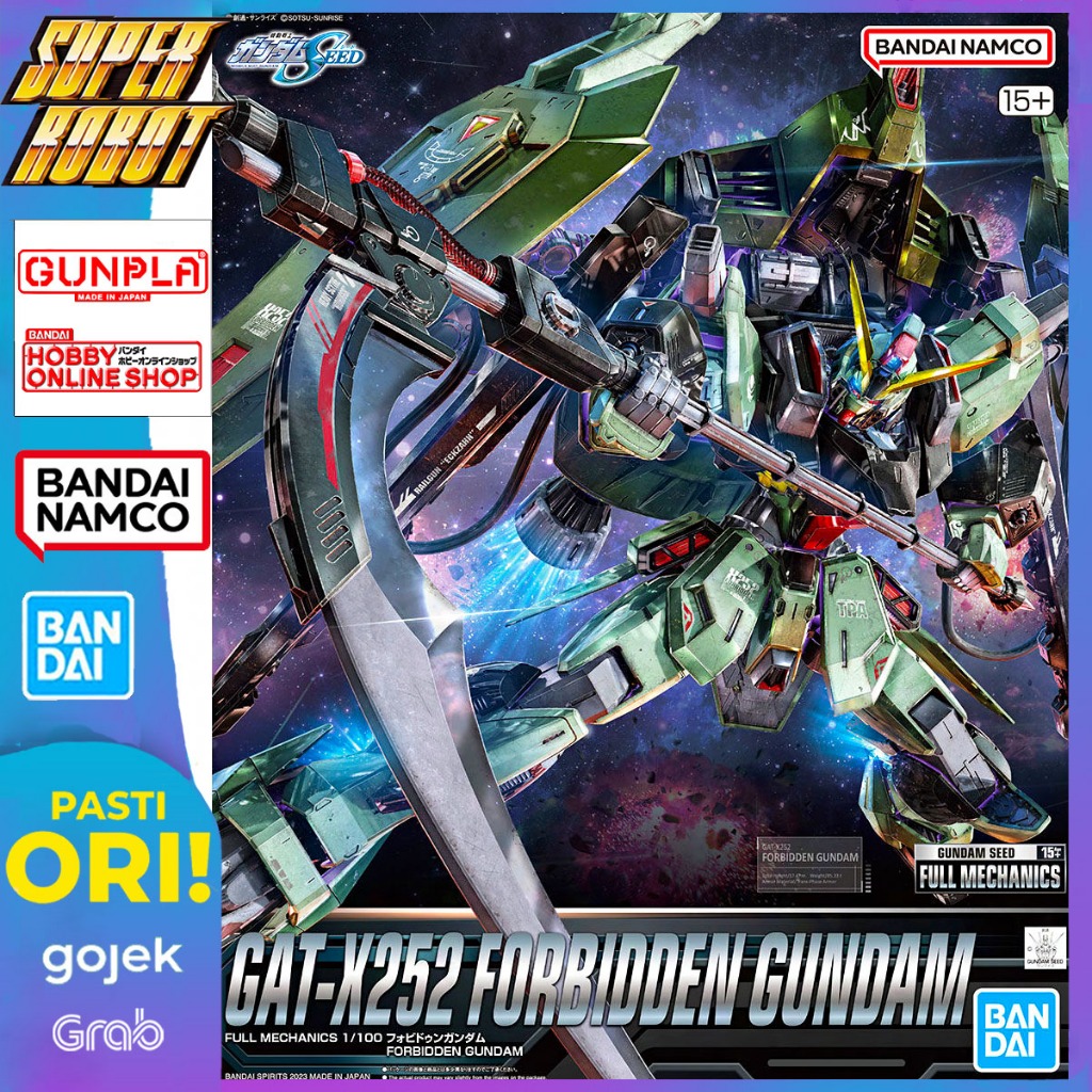 𝗕𝗔𝗡𝗗𝗔𝗜 FM Full Mechanics 1/100 GAT-X252 Forbidden Gundam