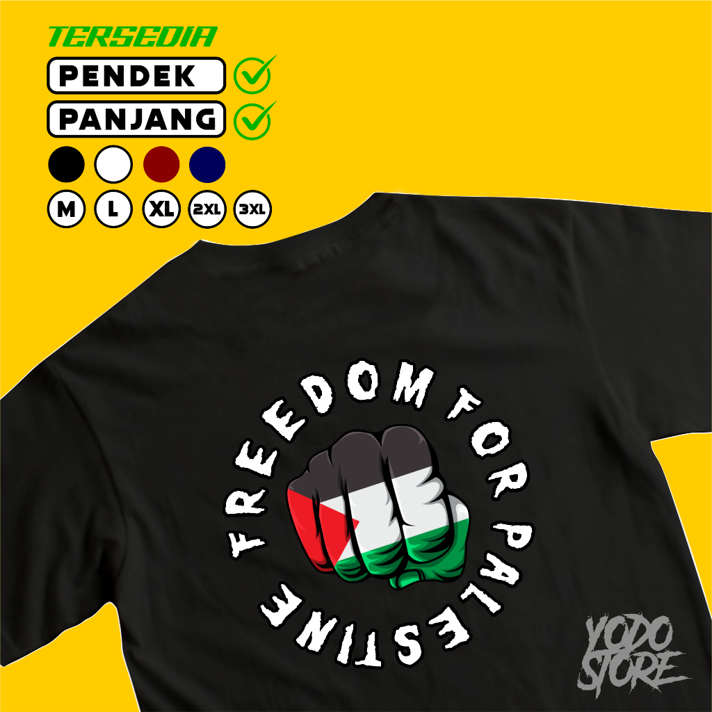 Kaos Palestina Pria
