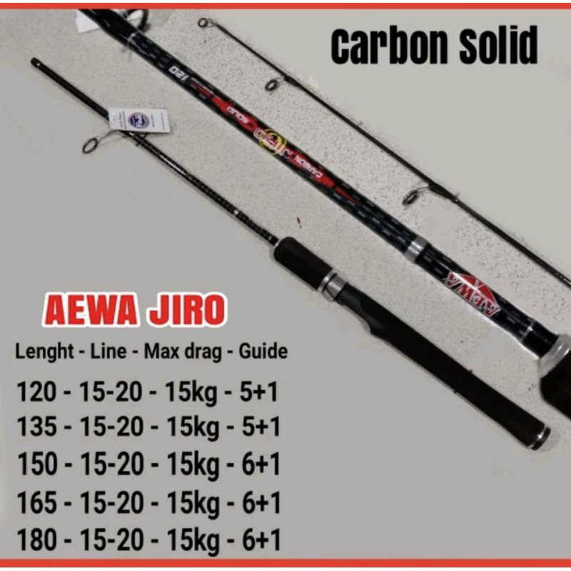 JORAN PANCING AEWA JIRO 165/180 .... CARBON SOLID