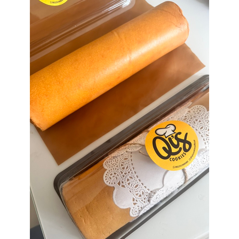 

Roll Cake Ori (selai nanas)