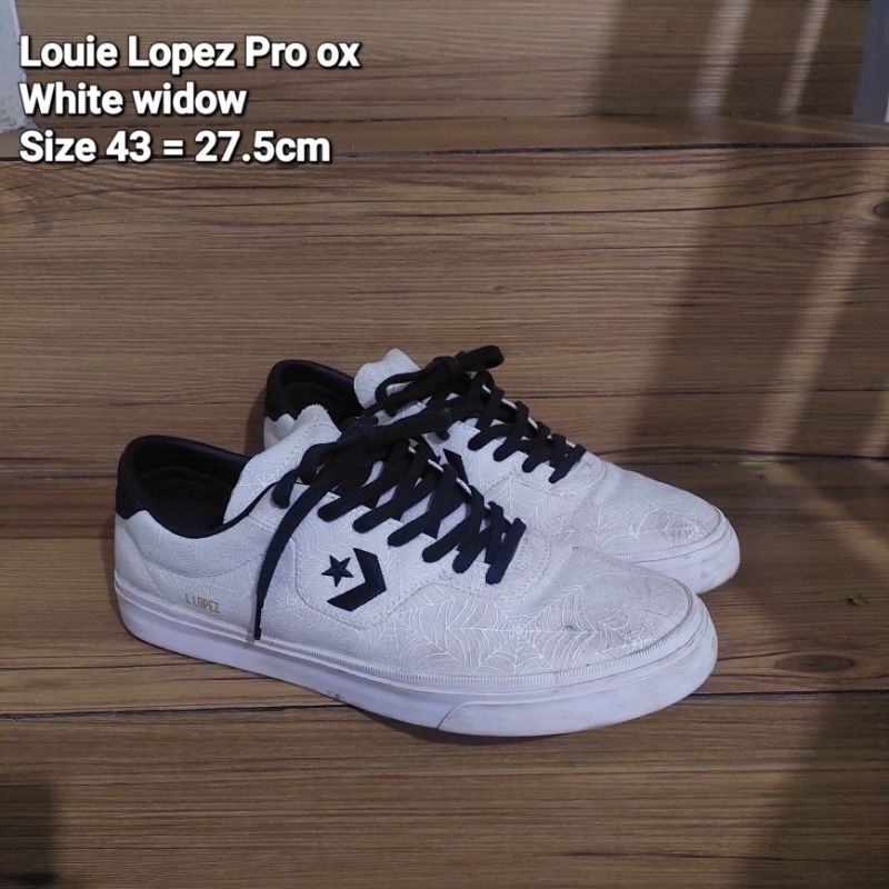 Sepatu Converse Cons Louie Lopez Pro Ox white widow