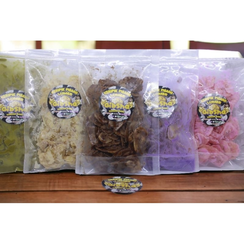 

Kripik Pisang Lumer Aneka Rasa #coklat #strawberry #taro #greentea #tiramisu