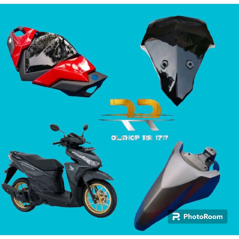 COVER SET DEPAN VARIO 125-150 LEDS 2015-2017