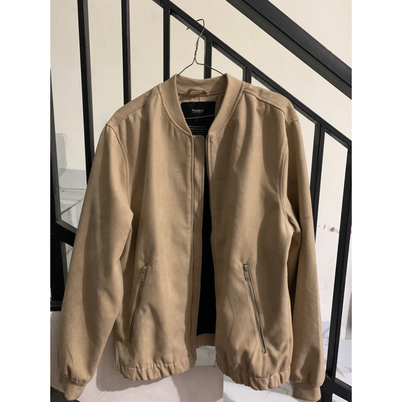 Jacket Pull & Bear Man suede