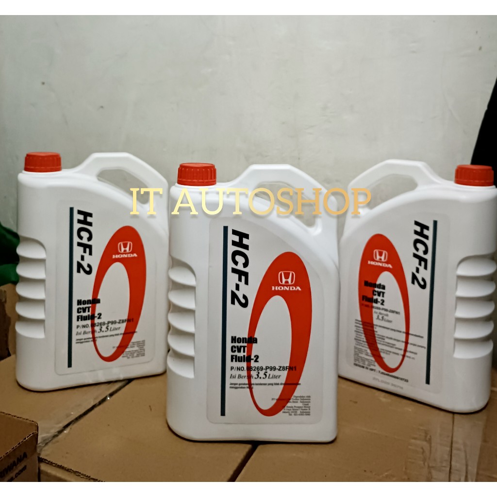 Oli Transmisi CVT Honda HCF-2 100% Original, Cocok untuk HRV, Jazz GK5, Mobilio cvt, Brio Cvt, City 