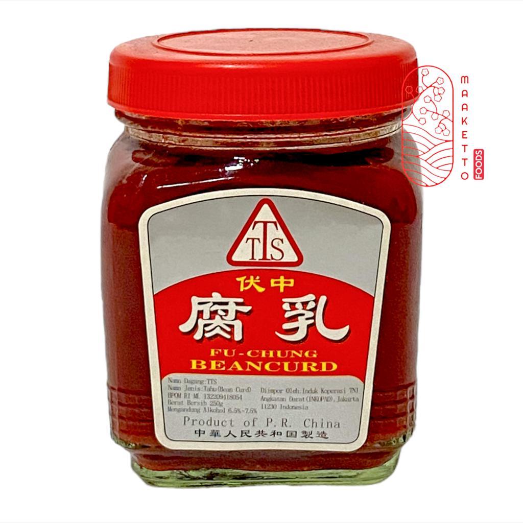 

Tahu Merah Fermentasi TTS / TTS Fu-Chung Bean Curd / Hu Ju 250gr