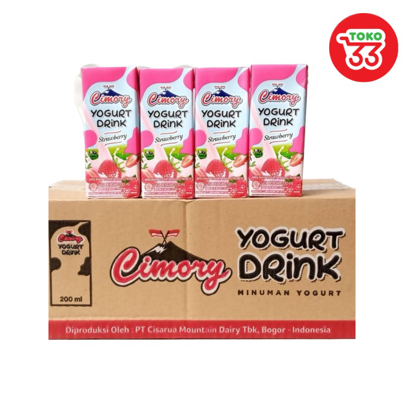 

Cimory Yogurt 200ml isi 24pcs