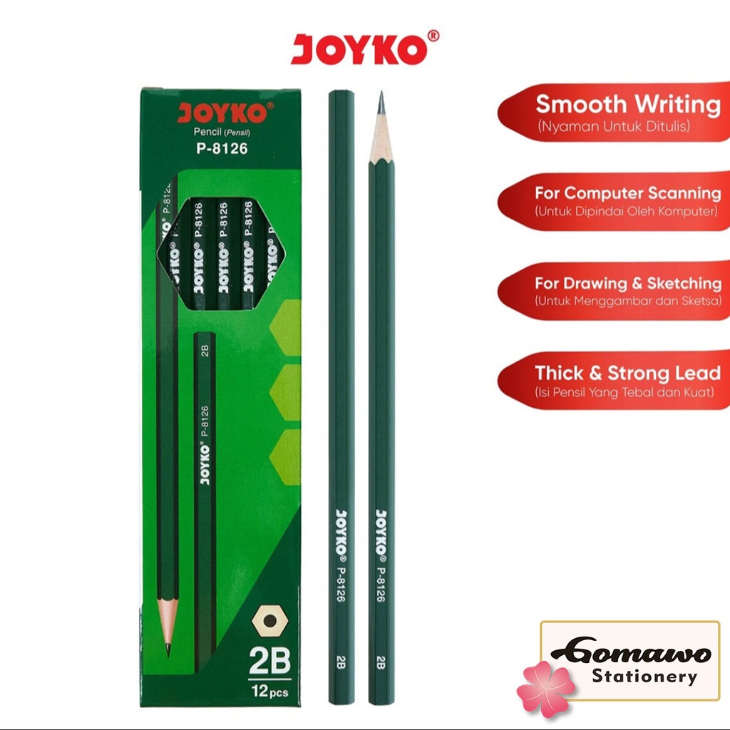 

Pensil 2B Joyko P-8126