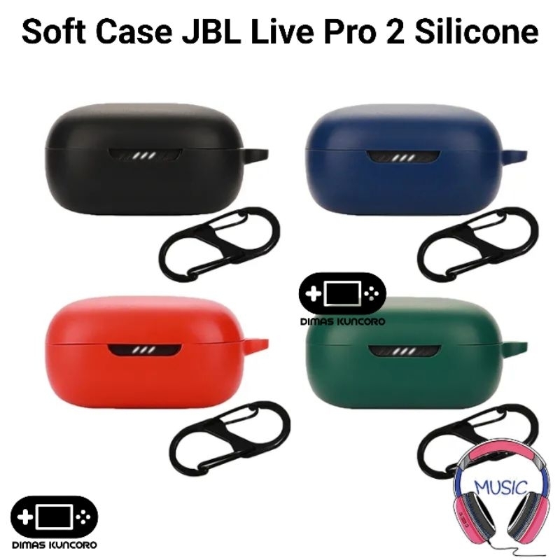 Soft Case JBL Live Pro 2 silicone silicon tws bumper casing pelindung