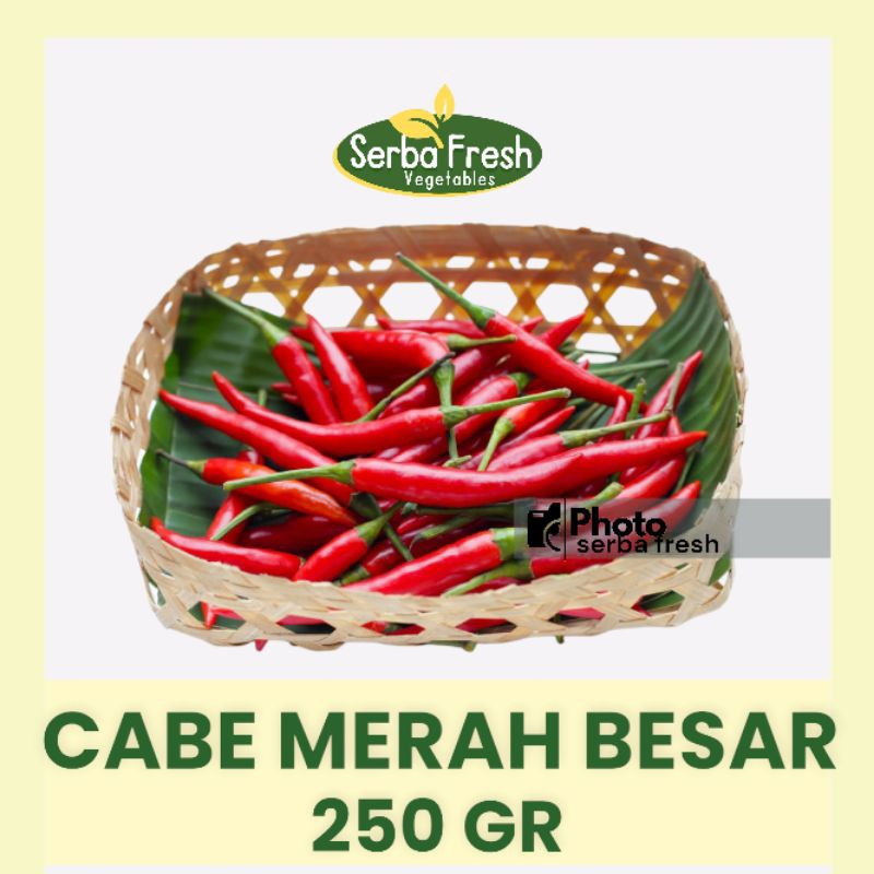 

CABE MERAH BESAR | 250GR | SERBA FRESH