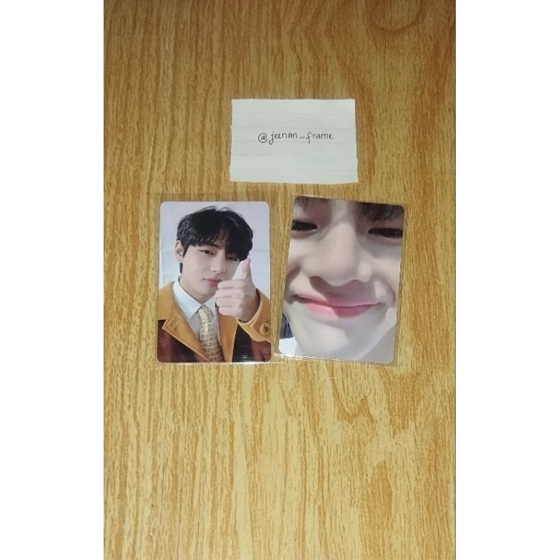 Official Photocard Taehyung POB Be Esensial WV