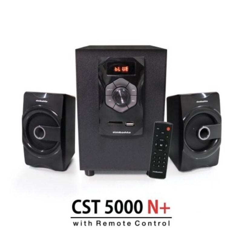 Speaker Bluetooth SIMBADDA CST5000N+ Speaker Simbada CST 5000N+ Radio Aux USB With Remote 5000N+