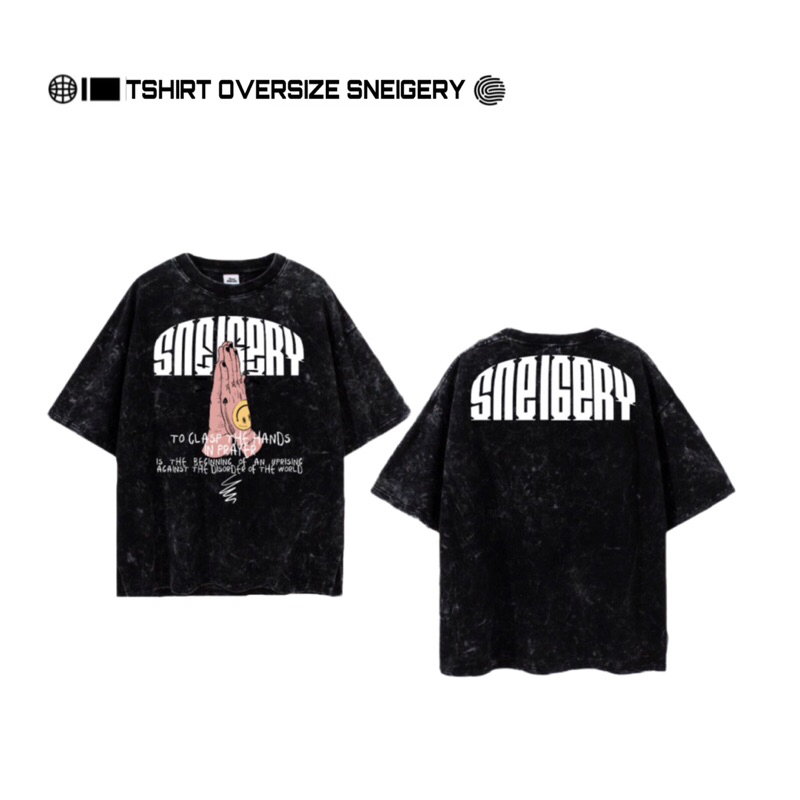 SNEIGERY - KAOS OVERSIZE WASHED PREMIUM