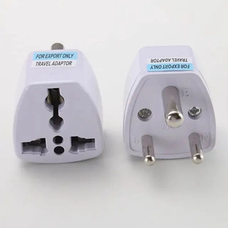 AYABDG US USA EU AU to South Africa india 3 pin AC Power Plug Converter type M Travel Adapter Charge