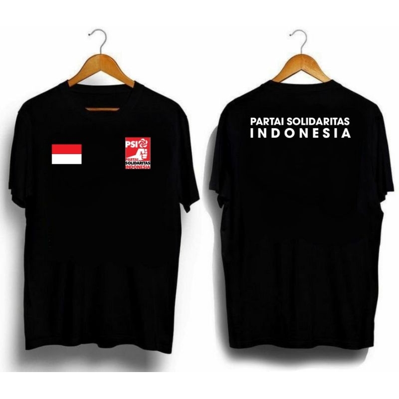 KAOS PARTAI PSI SOLIDARITAS INDONESIA || KAOS PARTAI