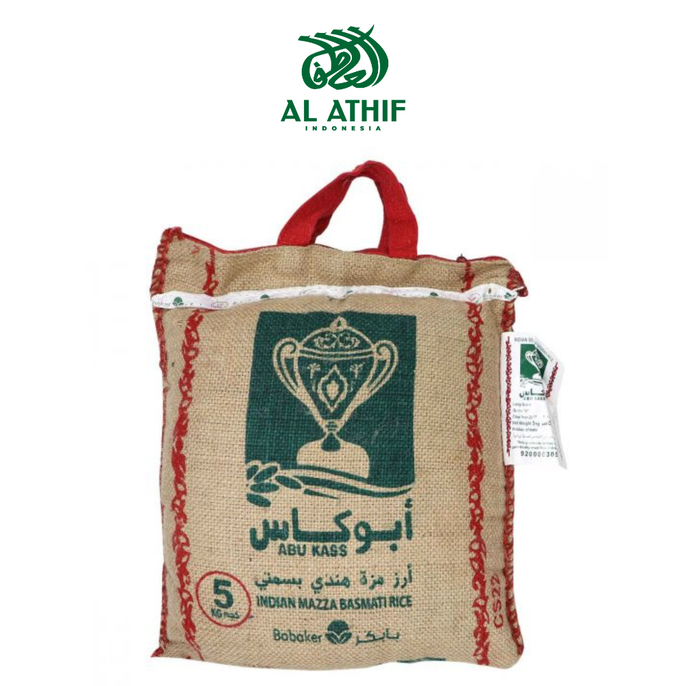 

Beras Basmati Abu Kass 5kg Original Rice Asli India - Beras Mati Abukass Segel 5 Kilogram Premium