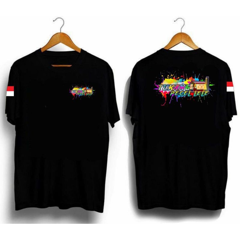 KAOS T-SHIRT TUKANG PECEL LELE// KAOS VIRAL SABLON DTF