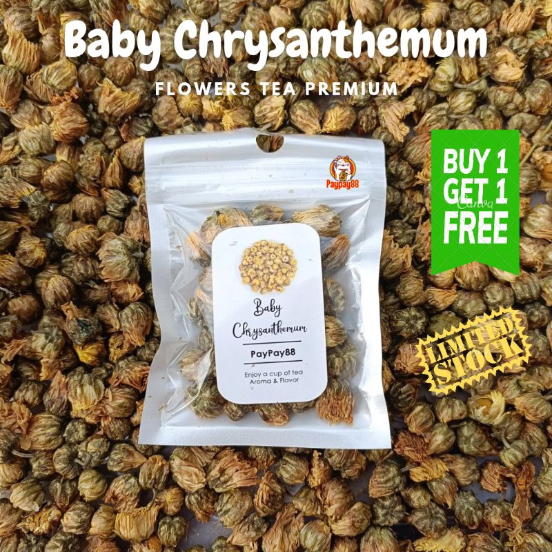 

Baby Chrysanthemum Sachet Teh Bunga Krisan Premium Kek Hua Asli