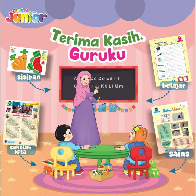 majalah anak muslim cilukba junior edisi 88