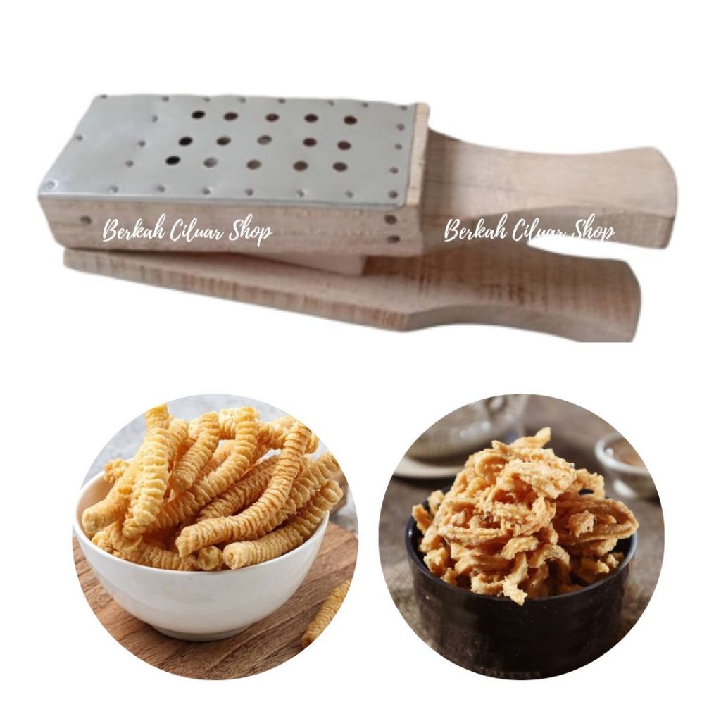 Cetakan Kue Ulat Sutra / Akar Kelapa / Telur Gabus