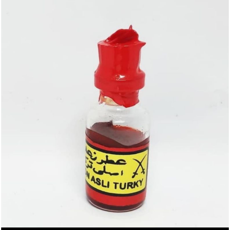 Minyak Zafaron Merah Turky Asli Kental