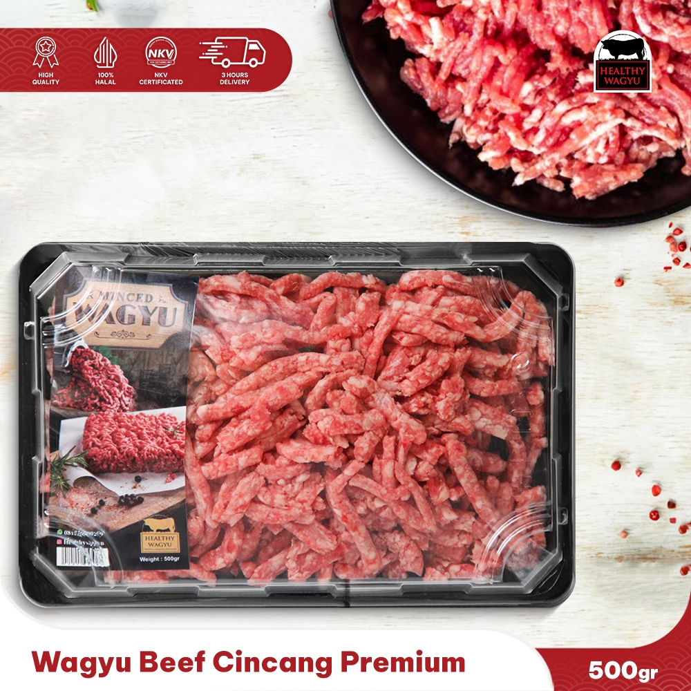 

Wagyu Cincang/ Minced Beef Wagyu 500 Gram Healthy wagyu