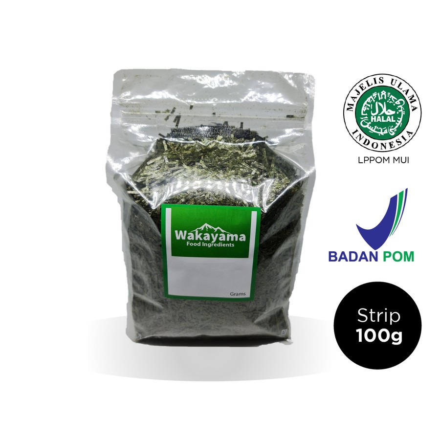 

Kizami Nori 100g - Shredded, Strip Nori