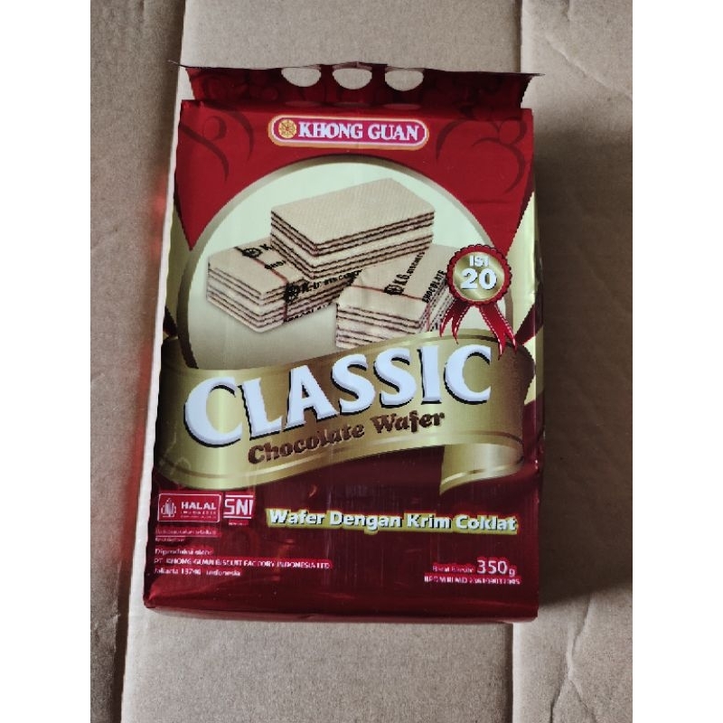 

( COD) Classic cocolate wafer 350g & milk marie 375g