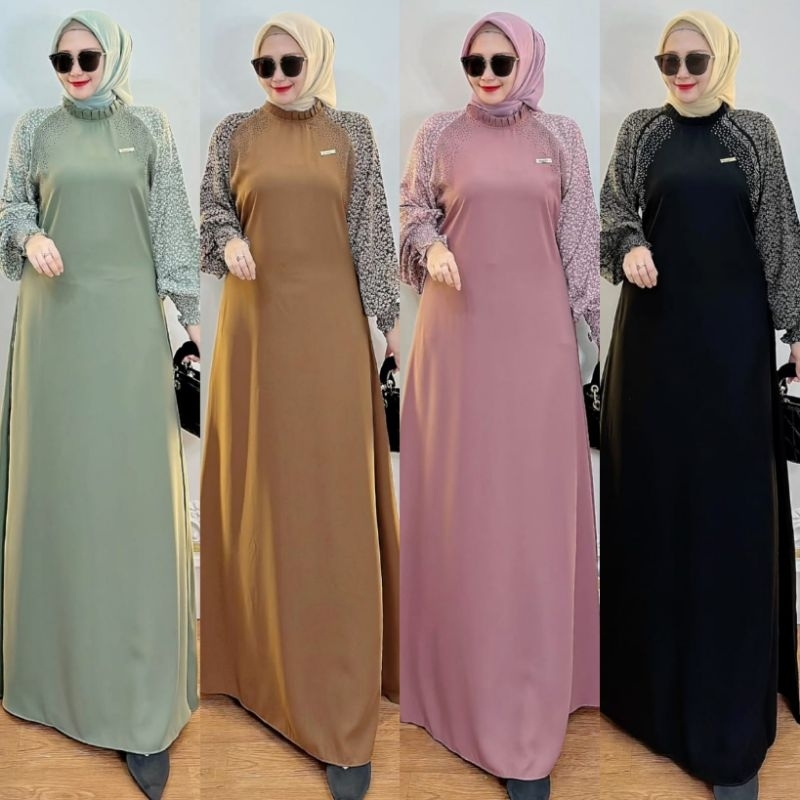 Gamis Abaya Jasmine ori Nasya