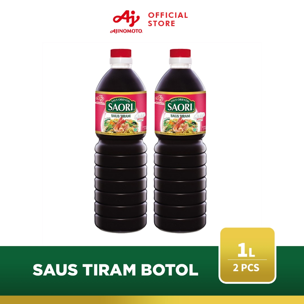 

SAORI® Saus Oriental Tiram Oyster Botol 1L (2pcs)